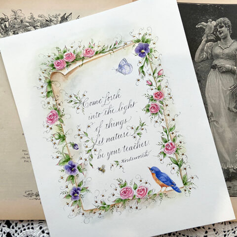 Victorian Frames and Labels